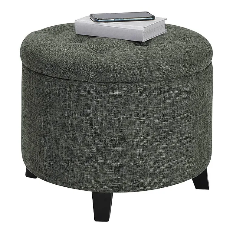 Designs4Comfort Round Ottoman