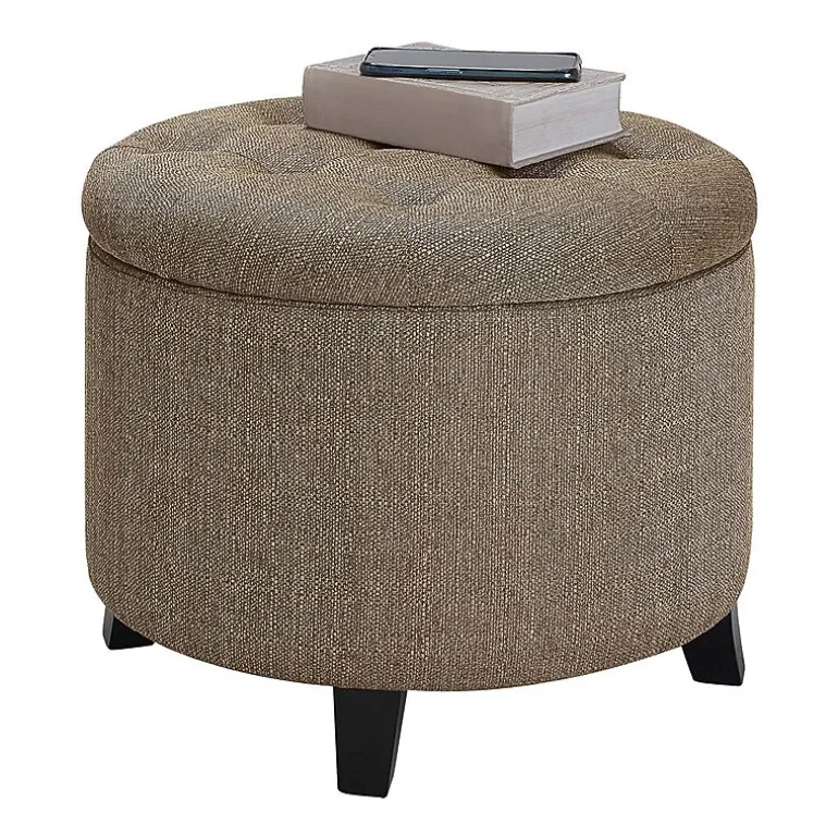 Designs4Comfort Round Ottoman