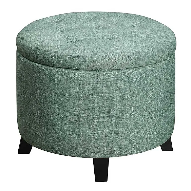 Designs4Comfort Round Ottoman