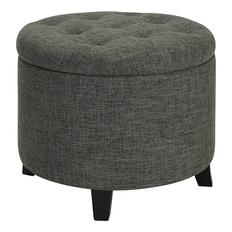 Designs4Comfort Round Ottoman