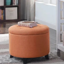 Designs4Comfort Round Ottoman