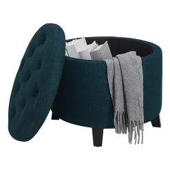 Designs4Comfort Round Ottoman
