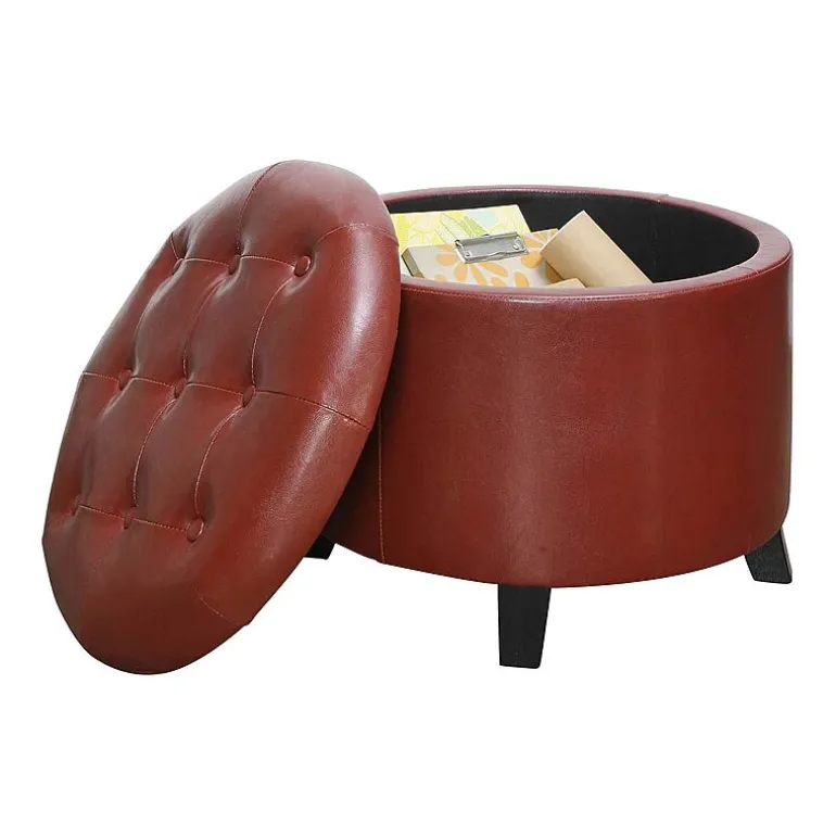 Designs4Comfort Round Ottoman