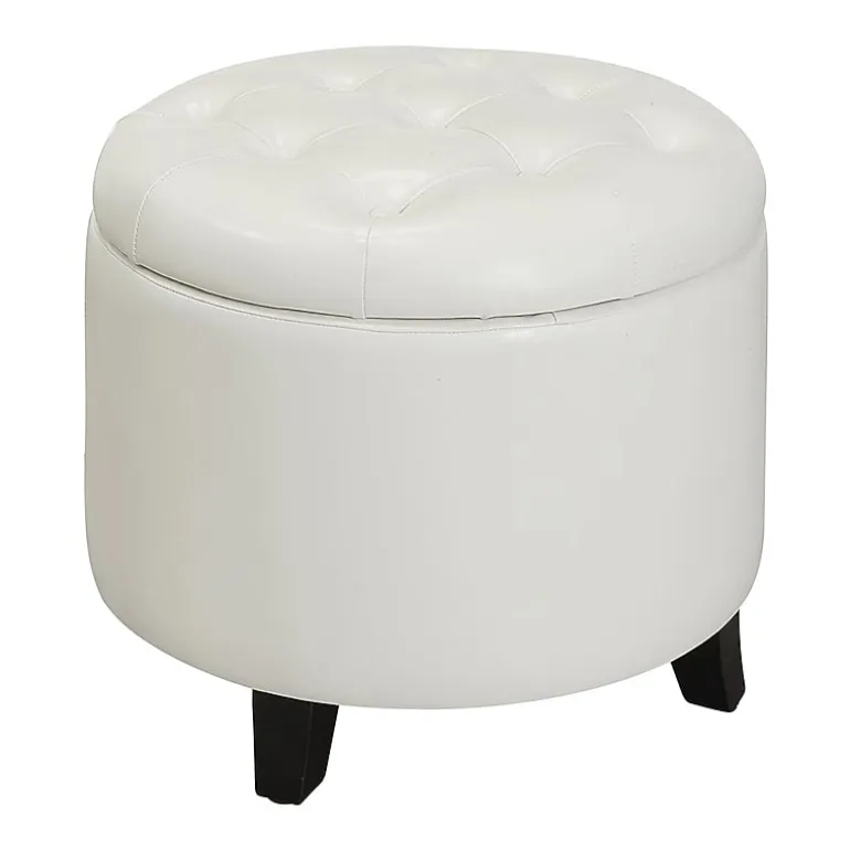 Designs4Comfort Round Ottoman