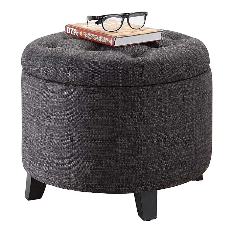 Designs4Comfort Round Ottoman