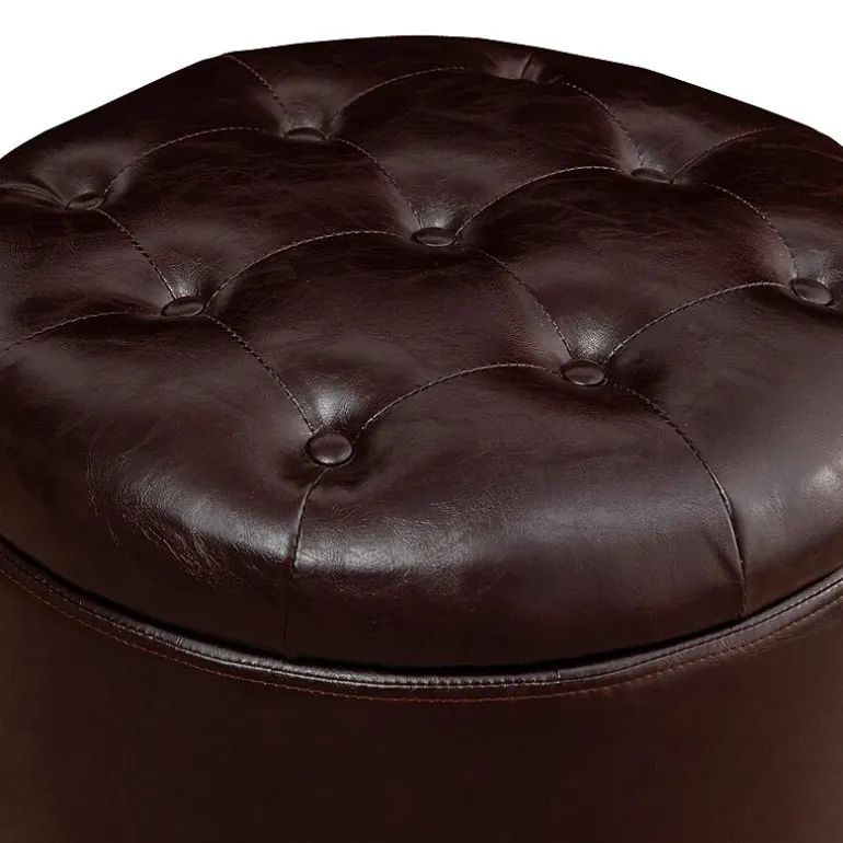 Designs4Comfort Round Ottoman