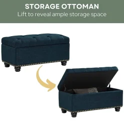 Designs4Comfort 7th Avenue Storage Ottoman