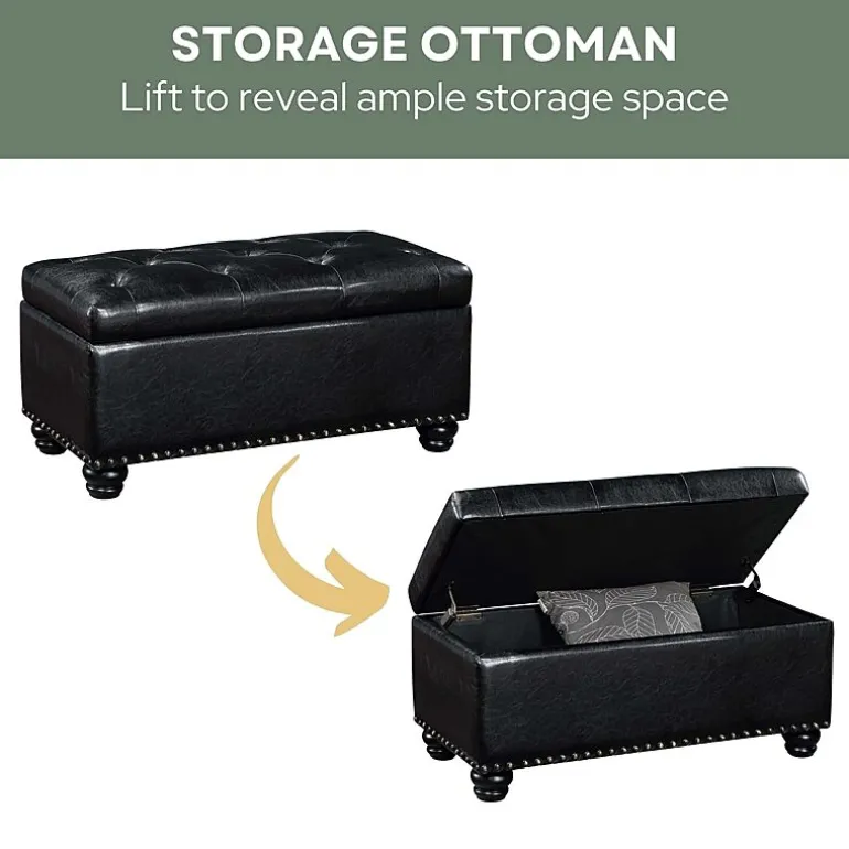 Designs4Comfort 7th Avenue Storage Ottoman