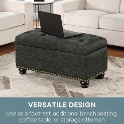 Designs4Comfort 7th Avenue Storage Ottoman