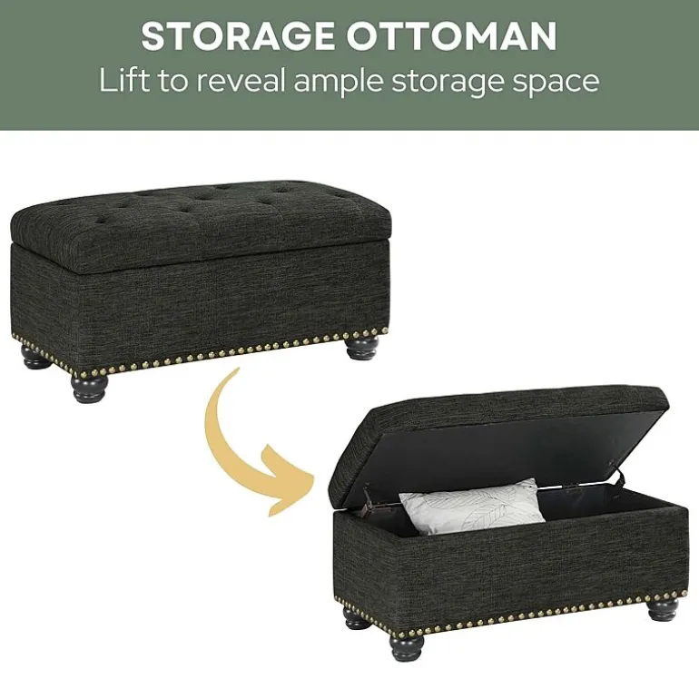 Designs4Comfort 7th Avenue Storage Ottoman