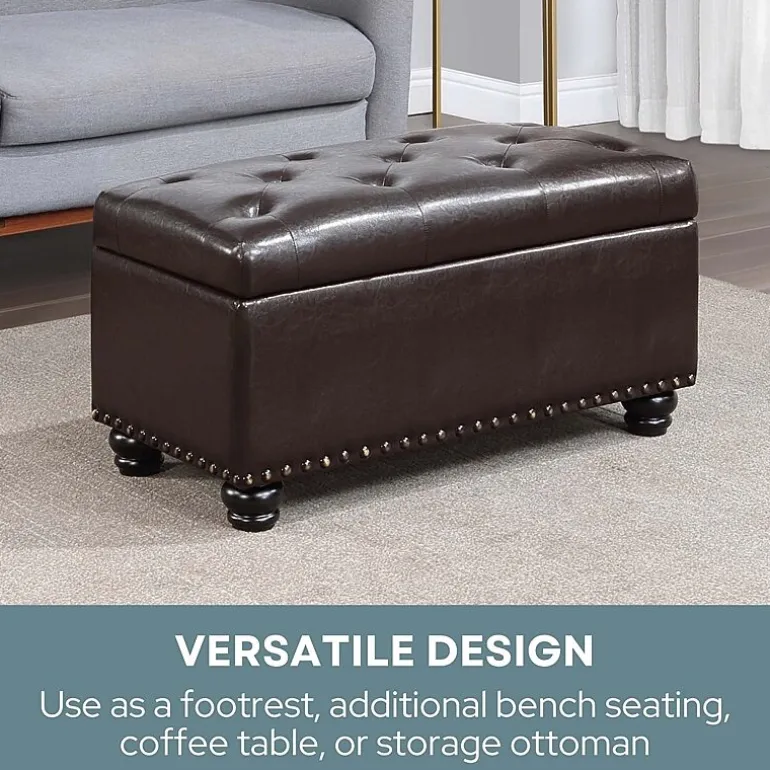Designs4Comfort 7th Avenue Storage Ottoman