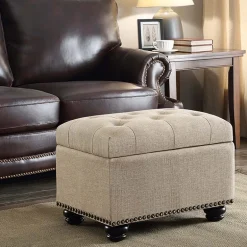 Designs4comfort 5th Avenue Storage Ottoman