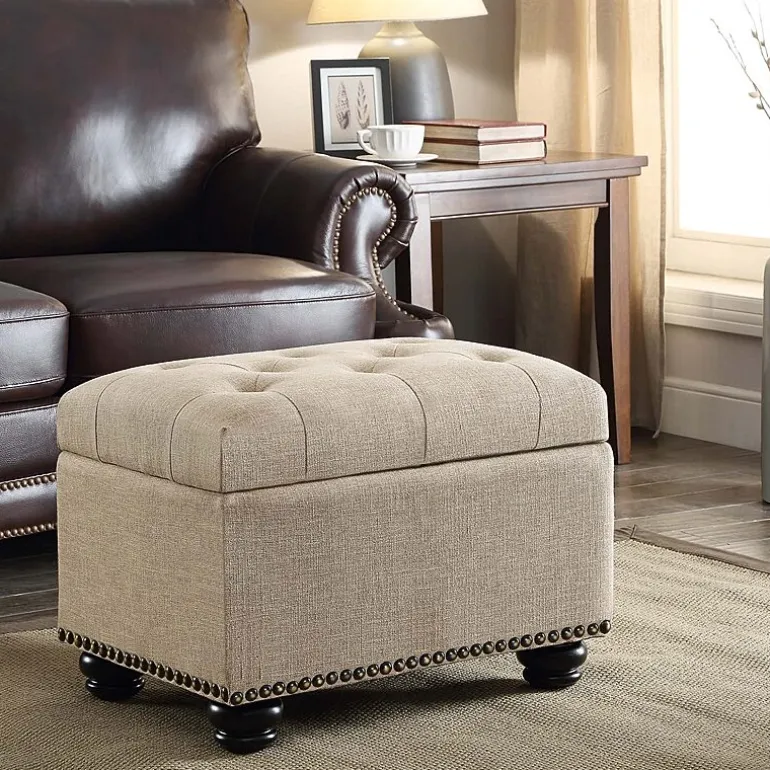 Designs4comfort 5th Avenue Storage Ottoman