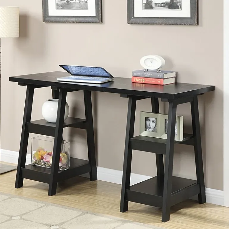 Designs 2 Go Double Trestle Desk