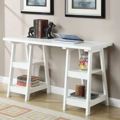 Designs 2 Go Double Trestle Desk