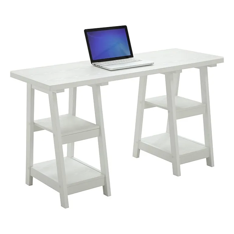 Designs 2 Go Double Trestle Desk