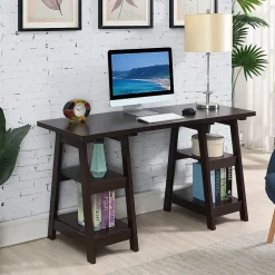 Designs 2 Go Double Trestle Desk