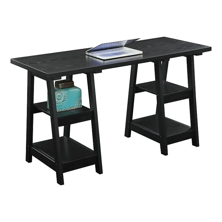 Designs 2 Go Double Trestle Desk