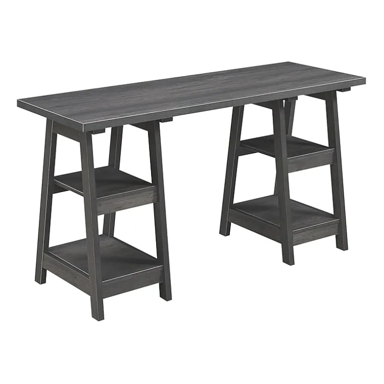 Designs 2 Go Double Trestle Desk