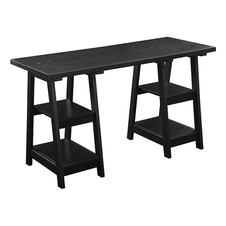Designs 2 Go Double Trestle Desk