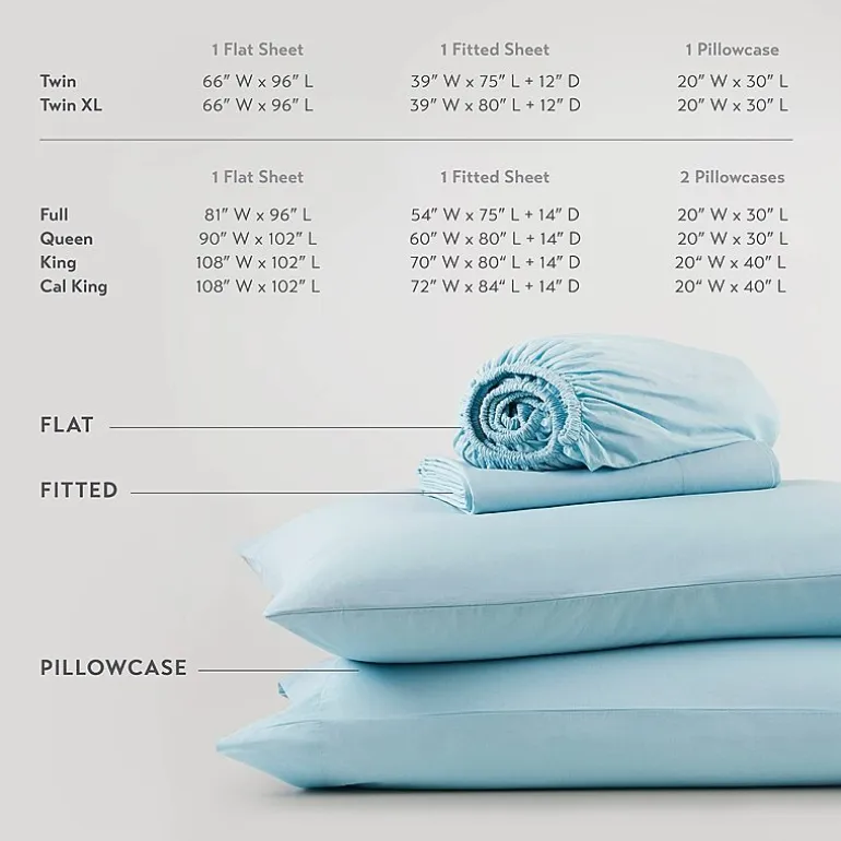 510 Design Soft Breathable 100% Cotton Sheet Set