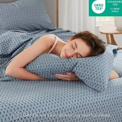 510 Design Soft Breathable 100% Cotton Sheet Set