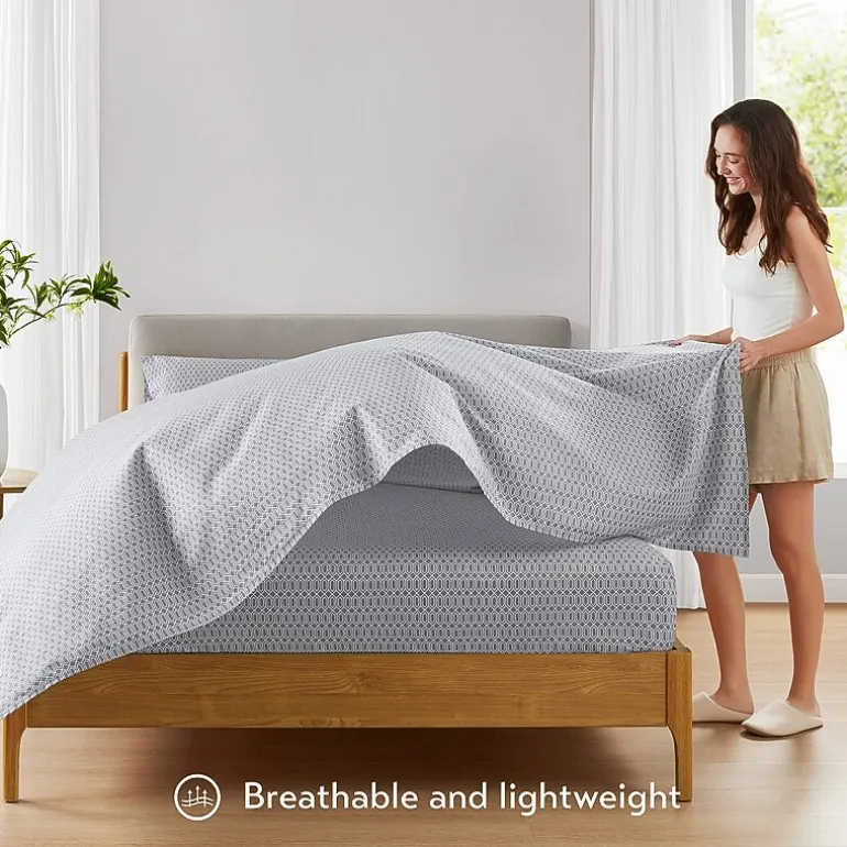 510 Design Soft Breathable 100% Cotton Sheet Set