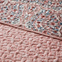 510 Design Valerie Boho Floral Reversible Quilt Set