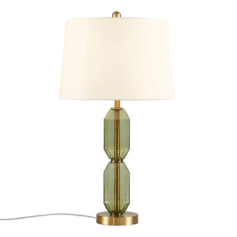 510 Design 26.5" Zirconia Faceted Glass Table Lamp
