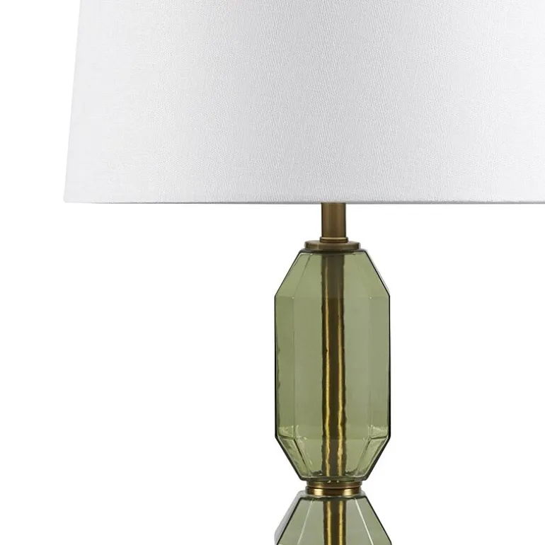 510 Design 26.5" Zirconia Faceted Glass Table Lamp