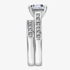 DiamonArt® Cubic Zirconia 3 3/4 CT. T.W. Bridal Ring Set