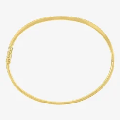 Diamond Addiction (G-H / I1-I2) Womens 2-pc. 1/10 CT. T.W. White Diamond 14K Gold Over Silver Sterling Silver Bracelet Set