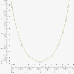 Diamond Addiction (G-H / Si2-I1) Womens 2 CT. T.W. Lab Grown White Diamond 10K Gold 20 Inch Pendant Necklace