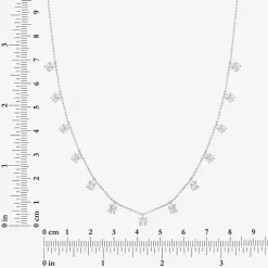 Diamond Addiction (G-H,Si2-I1) Womens 2 CT. T.W. Lab Grown White Diamond 10K Gold 18 Inch Pendant Necklace