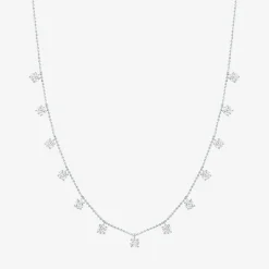 Diamond Addiction (G-H,Si2-I1) Womens 2 CT. T.W. Lab Grown White Diamond 10K Gold 18 Inch Pendant Necklace