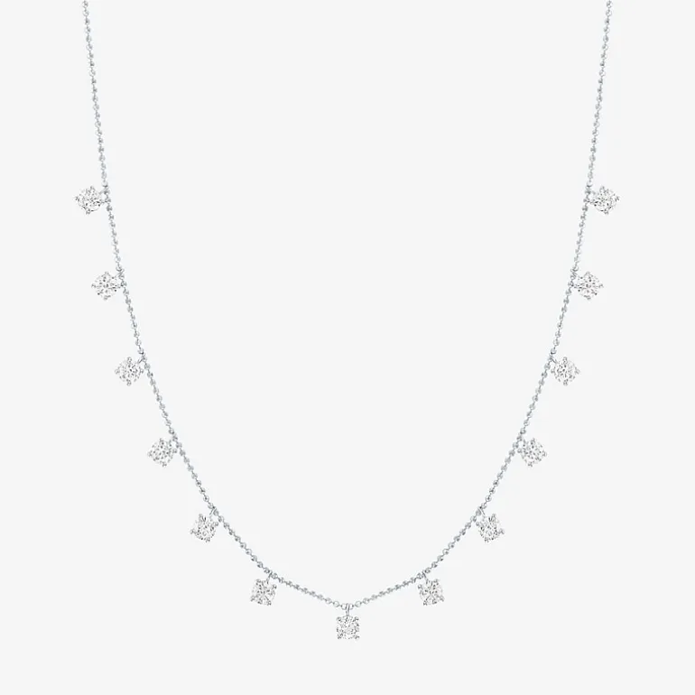 Diamond Addiction (G-H,Si2-I1) Womens 2 CT. T.W. Lab Grown White Diamond 10K Gold 18 Inch Pendant Necklace