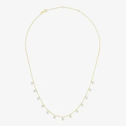 Diamond Addiction (G-H,Si2-I1) Womens 2 CT. T.W. Lab Grown White Diamond 10K Gold 18 Inch Pendant Necklace