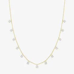 Diamond Addiction (G-H,Si2-I1) Womens 2 CT. T.W. Lab Grown White Diamond 10K Gold 18 Inch Pendant Necklace