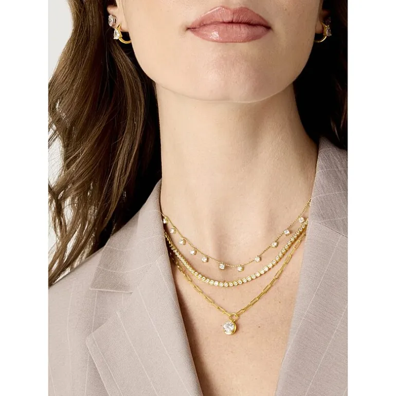 Diamond Addiction (G-H,Si2-I1) Womens 2 CT. T.W. Lab Grown White Diamond 10K Gold 18 Inch Pendant Necklace