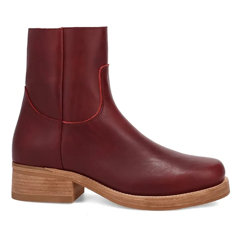 Dingo Mens Banner Block Heel Cowboy Boots