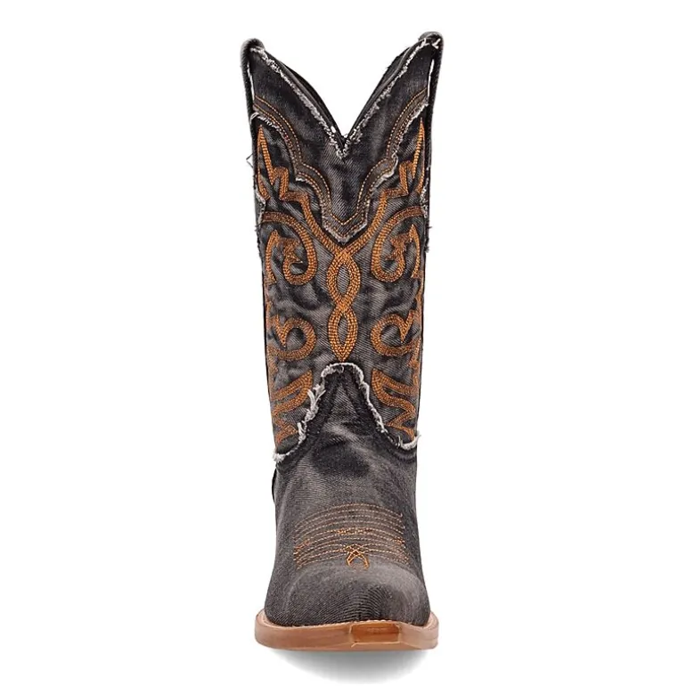 Dingo Mens Big Easy Flat Heel Cowboy Boots