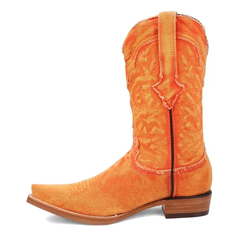Dingo Mens Big Easy Flat Heel Cowboy Boots