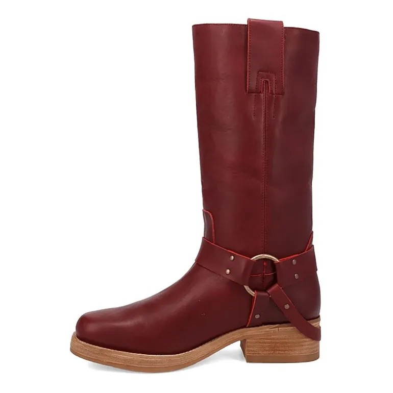 Dingo Mens Rip Block Heel Cowboy Boots