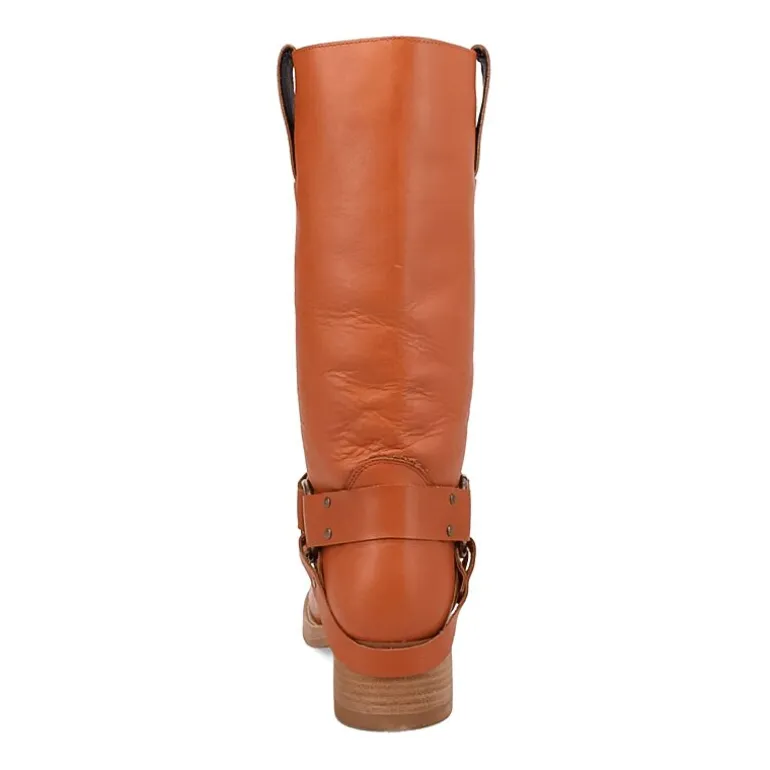 Dingo Mens Rip Block Heel Cowboy Boots