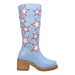 Dingo Womens American Dream Block Heel Cowboy Boots