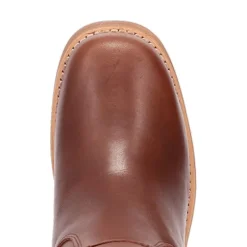 Dingo Womens Bloom Leather Boot Block Heel Cowboy Boots