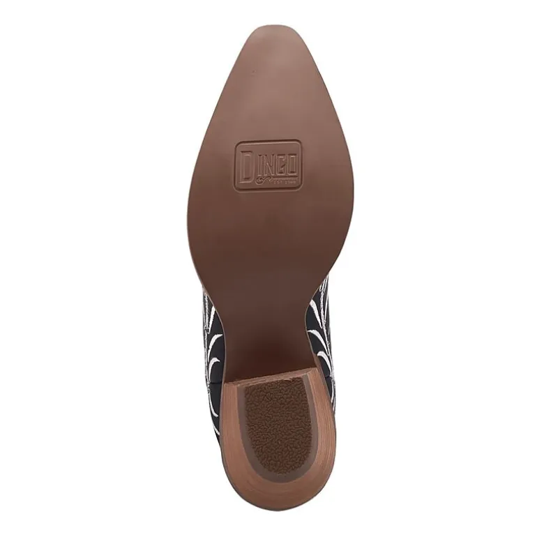 Dingo Womens Buttercup Block Heel Cowboy Boots