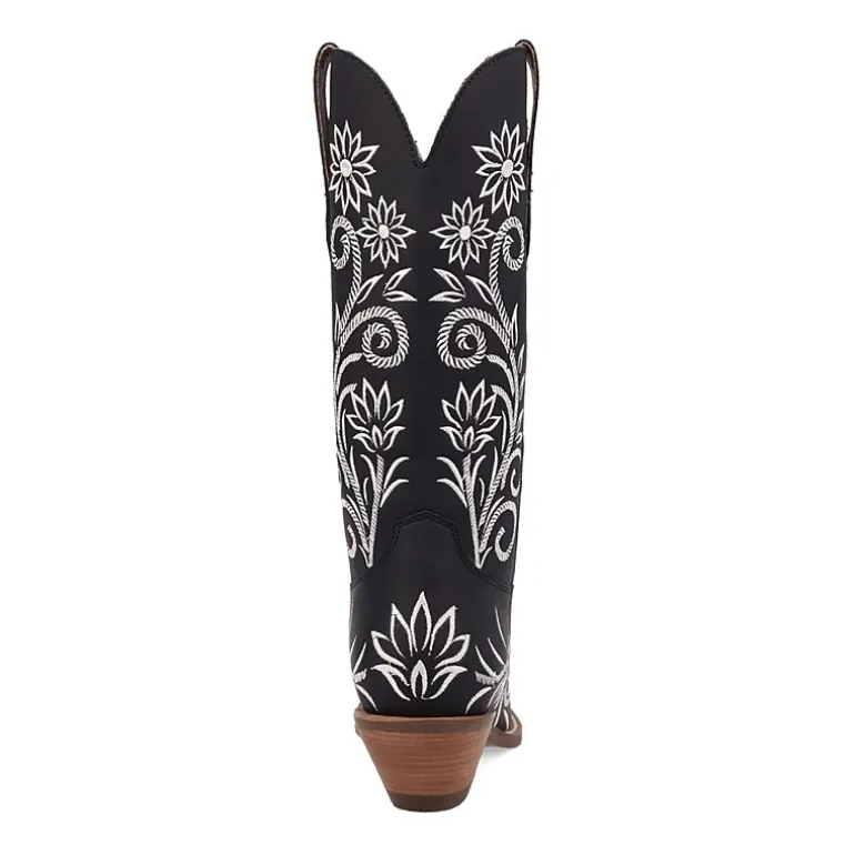 Dingo Womens Buttercup Block Heel Cowboy Boots