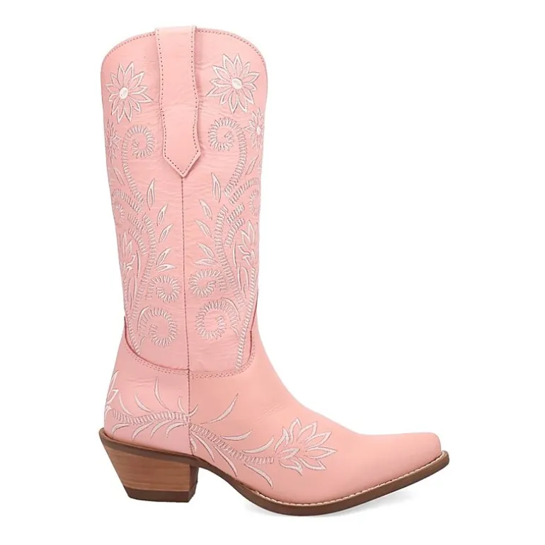 Dingo Womens Buttercup Block Heel Cowboy Boots