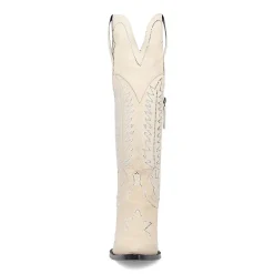 Dingo Womens Double Take Suede Leather Boot Stacked Heel Cowboy Boots